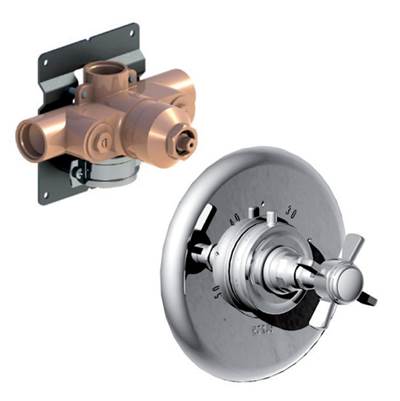 Horus 102.27.521MHPG - Horus Dover Thermostatic Trim, All Metal, Pg