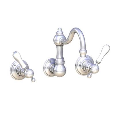 Horus 161.67.262MHBN - Horus St Germain 3-Hole Wallmount Lav, All Metal, Bn