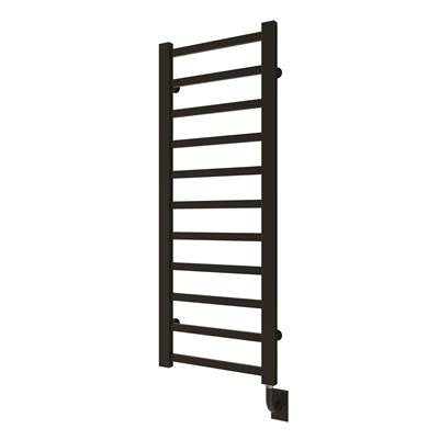 ICO Bath E7035 - 19.5''X50.5'' Milano Electric Plug-In Towel Warmer - Matte Black
