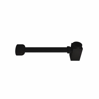ICO Bath B7155 - Square Waste With Integrated Trap - Matte Black