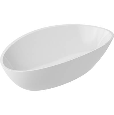 ICO Bath B8511 - Caldini Vessel Sink - Gloss White