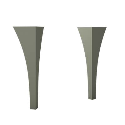 ICO Bath BA032.SG - Curved Leg Set (Coda, Rhythm) - Sage Green