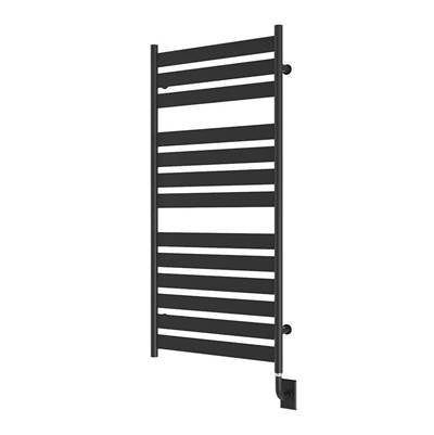 ICO Bath W93305 - 19.5''X51'' Romano Electric Hardwired Towel Warmer - Matte Black