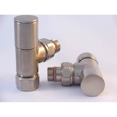 ICO Bath A1014 - Wall Valve Set - Brushed Nickel