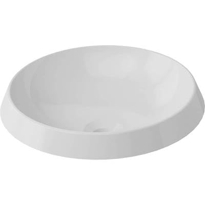 ICO Bath B9811 - Rossini Round Vessel Sink - Gloss White