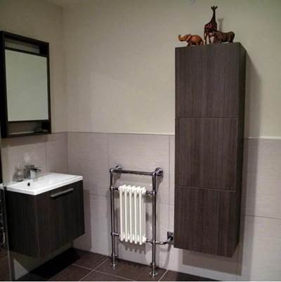 ICO Bath W6053 - Harley Electric Hardwired Towel Warmer - Chrome