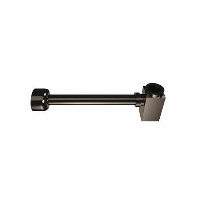 ICO Bath B7156 - Square Waste With Integrated Trap - Polished Nickel