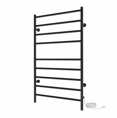 ICO Bath K4035E - 24''X40'' Kontour Linear Electric Plug-In Towel Warmer - Matte Black