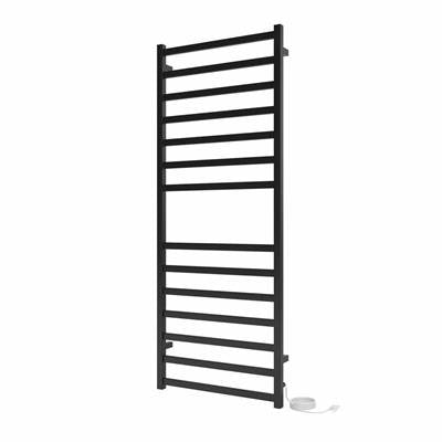 ICO Bath K6055E - 24''X60'' Kontour Square Electric Plug-In Towel Warmer - Matte Black
