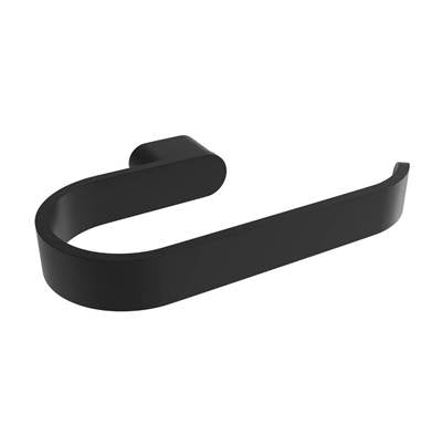 ICO Bath V4035 - Flow Toilet Paper Holder - Matte Black (Lh Post)
