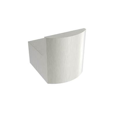 ICO Bath V4234 - Flow Towel Hook - Brushed Nickel
