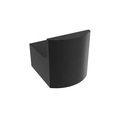 ICO Bath V4235 - Flow Towel Hook - Matte Black