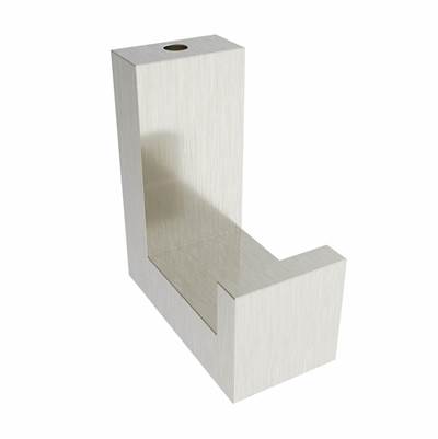 ICO Bath V5244 - Fire Deep Towel Hook - Brushed Nickel