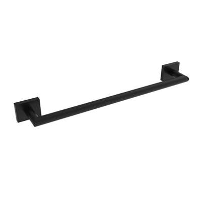 ICO Bath V62145 - Crater 18'' Towel Bar - Matte Black