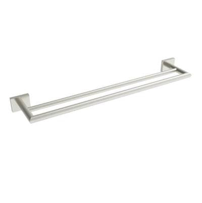 ICO Bath V62184 - Crater 24'' Double Towel Bar - Brushed Nickel