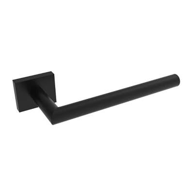 ICO Bath V62315 - Crater 8'' Towel Bar - Matte Black