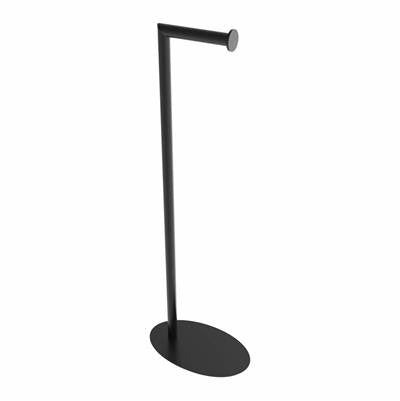 ICO Bath V91015 - Round Freestanding Paper Holder - Matte Black