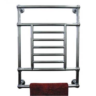 ICO Bath W6086 - Thames Electric Hardwired Wall-Mounted Towel Warmer - Polished Nickel