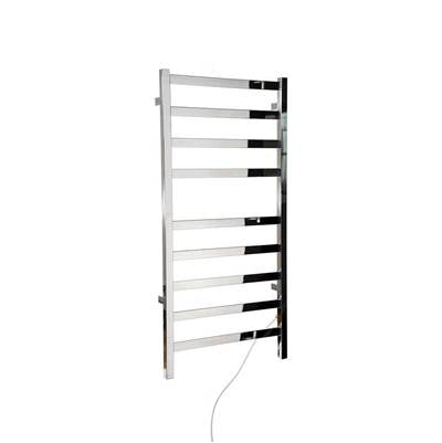 ICO Bath K6023W - 18''X40'' Kontour Square Electric Hardwired Towel Warmer - Chrome