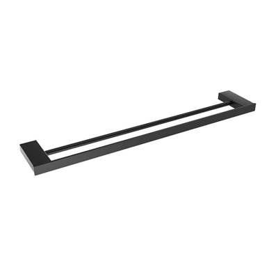 ICO Bath V3185 - Cinder 24'' Double Towel Bar - Matte Black