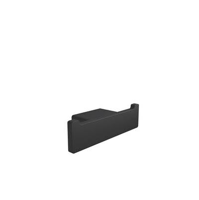 ICO Bath V3225 - Cinder Double Towel Hook - Matte Black