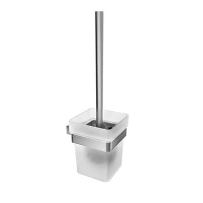 ICO Bath V3614 - Cinder Wall-Mounted Toilet Brush - Brushed Nickel