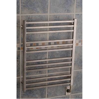 ICO Bath W3204 - 23.5''X31'' Avento Electric Hardwired Towel Warmer - Brushed Nickel