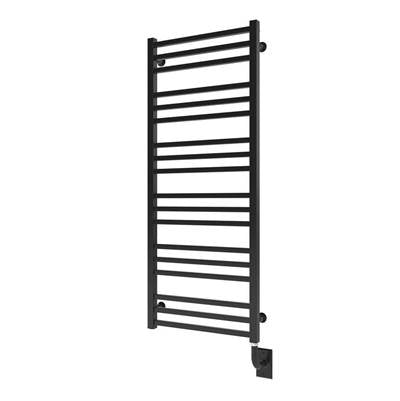 ICO Bath W3305 - 19.5''X47.5'' Avento Electric Hardwired Towel Warmer - Matte Black