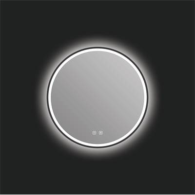 ICO Bath ID1024.MB - Denver 24'' Led Mirror - Matte Black