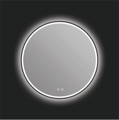 ICO Bath ID1030.MB - Denver 30'' Led Mirror - Matte Black