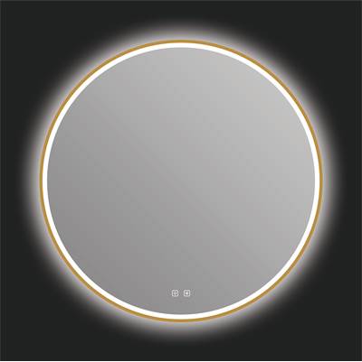ICO Bath ID1036.BG - Denver 36'' Led Mirror - Brushed Gold