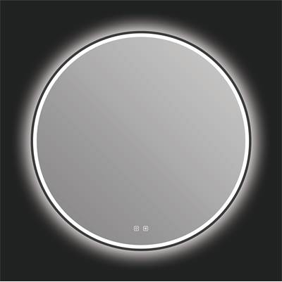 ICO Bath ID1036.MB - Denver 36'' Led Mirror - Matte Black