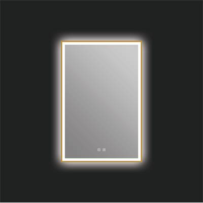 ICO Bath IE1124.BG - Eden 24'' X 36'' Led Mirror - Brushed Gold