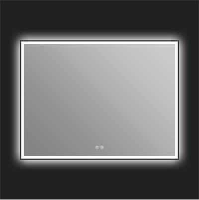 ICO Bath IE1148.MB - Eden 48'' X 36'' Led Mirror - Matte Black
