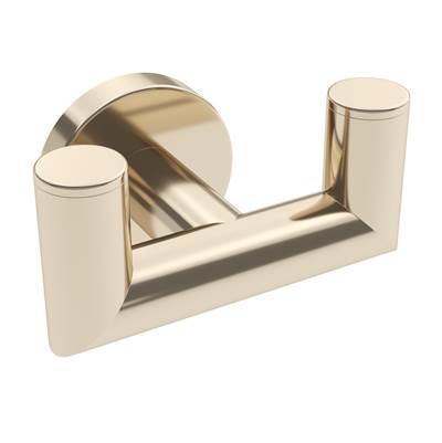 ICO Bath V63226 - Summit Double Towel Hook - Polished Nickel