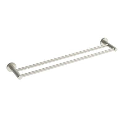 ICO Bath V67184 - Lava 24'' Double Towel Bar - Brushed Nickel