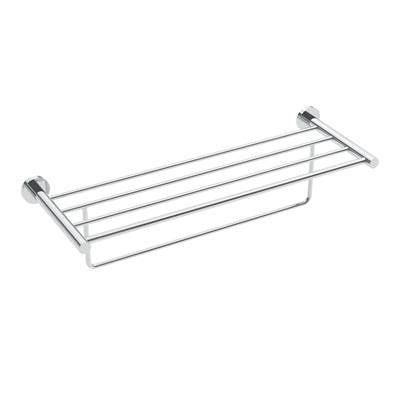 ICO Bath V67723 - Lava Towel Shelf With Bar - Chrome