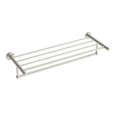ICO Bath V68724 - Ember Towel Shelf With Bar - Brushed Nickel