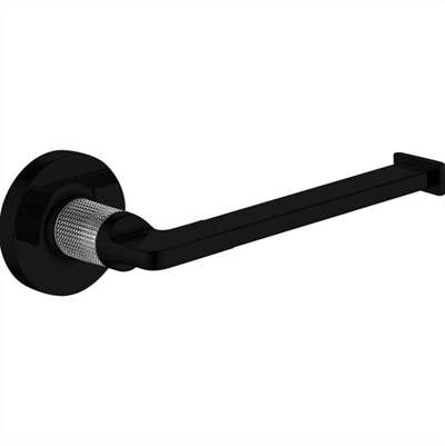 ICO Bath V69010.58 - Blaze Toilet Paper Holder - Matte Black/Pvd Brushed Gold