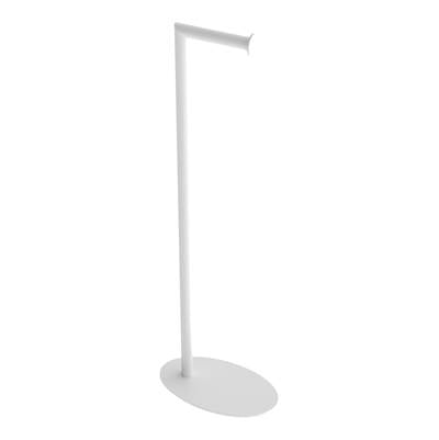 ICO Bath V91012 - Round Freestanding Paper Holder - Matte White