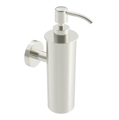 ICO Bath V92324 - Wall-Mounted 250Ml Soap Dispenser - Brushed Nickel