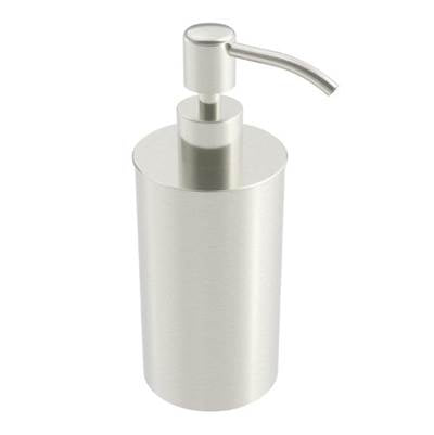 ICO Bath V92334 - Freestanding 220Ml Soap Dispenser - Brushed Nickel
