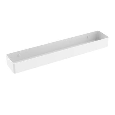ICO Bath V92532 - Wall Shelf With Towel Cutout - Matte White