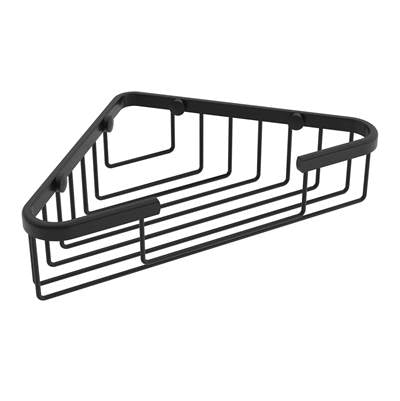 ICO Bath V93175 - Corner Shower Basket - Matte Black