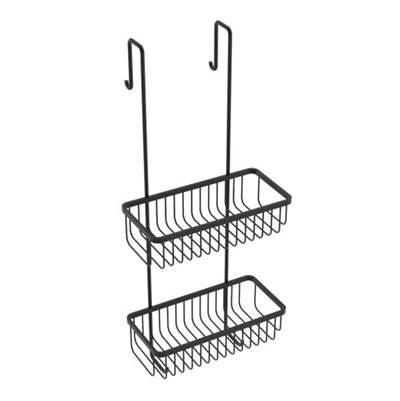 ICO Bath V93225 - Hanging Shower Basket - Matte Black