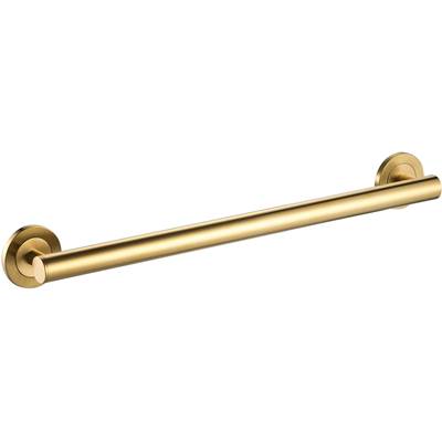 ICO Bath V94468 - 30'' Lava Grab Bar - Pvd Brushed Gold