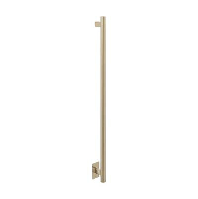 ICO Bath W0014.SB - 48'' Como Electric Hardwired Towel Warmer - Satin Brass