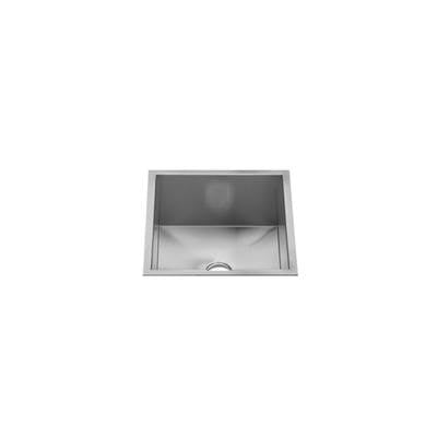 Home Refinements by Julien 003613 - Urbanedge Bar Sink Undermount 2In Drain, Single 15X15X7