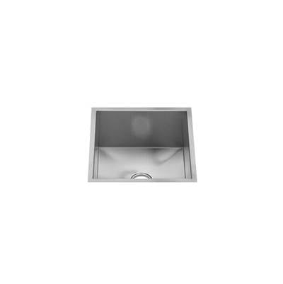 Home Refinements by Julien 003668 - Urbanedge Bar Sink Undermount 2In Drain, Single 12X12X7