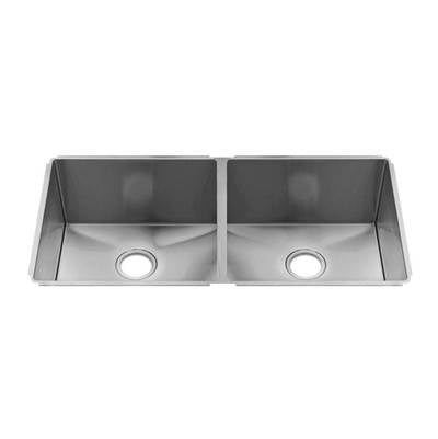 Home Refinements by Julien 003958 - J7 Sink Undermount, Double L18X18X10 R18X18X10